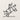 Bull rider line art seen from the front on a plain background