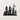 Front view of the City Skyline with Crescent Moon Metal Wall Art