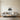 City skyline metal wall art in a home office