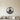 Black steel coffee cup and beans circle wall art