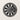 Front view of the dartboard and darts wall art on a plain background