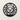 Front view of the erupting volcano mandala metal wall art