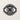 Front view of the Evil Eye with Teardrop Lashes Metal Wall Art
