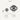 Size comparison of the Evil Eye with Teardrop Lashes Metal Wall Art