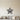 Faceted five point star metal wall art