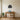 Fan palm leaf wall art in a living room