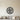 Fleur de lis scroll round metal wall art