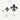 Size guide for the fleur de lis silhouette metal art