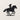 Front view of the galloping cowgirl