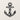 Front view of the geometric anchor design on a plain wall