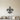 Geometric fleur de lis metal wall art