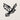 Front view of the geometric flying bird