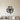 Geometric four leaf clover metal wall art