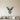 Geometric reindeer head metal wall art