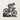 Front view of the geometric road cyclist downhill wall art