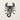 Front view of the geometric scorpion wall art