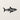Front view of the geometric shark metal wall art