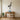 Geometric crane wall art in a living room