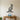 Low-poly kangaroo standing upright with its ears raised