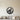 Black steel heron and cattails circle wall art
