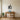 Heron silhouette wall art in a living room