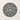 Front view of the round Islamic star pattern on a plain wall
