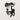 Front view of the Monkey Swinging on a Vine Metal Wall Art