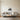 Steam train metal wall art on a home office wall