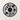 Front view of the round orbit discs design on a plain wall
