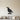 Black steel quail silhouette wall art