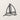 Sailboat wall art seen from the front on a plain background
