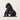 Front view of the silverback Gorilla Silhouette Metal Wall Art