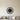 Round black steel sun rays wall art
